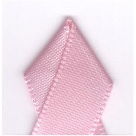 Papilion Papilion R074400230154100Y .88 in. Double-Face Satin Ribbon 100 Yards - Rose Pink R074400230154100Y